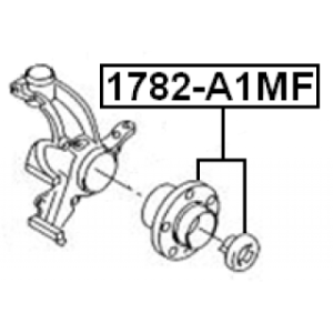 Wheel Hub - FEBEST 1782A1MF