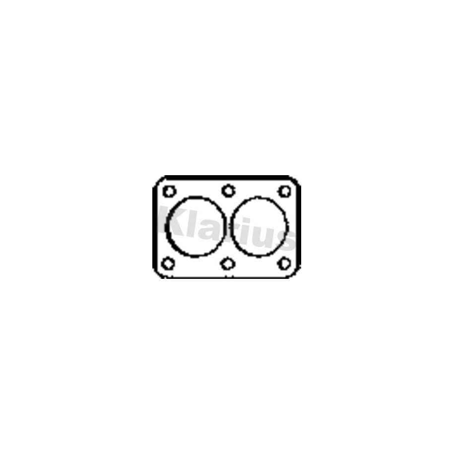 Exhaust Pipe Seal Ring KLARIUS GMG14