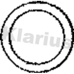 Exhaust Pipe Seal Ring KLARIUS GMG43