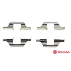Brake Disc Pad Accessory Kit BREMBO A02304 for SEAT