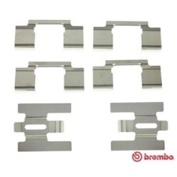 Brake Disc Pad Accessory Kit BREMBO A02317 for VOLVO