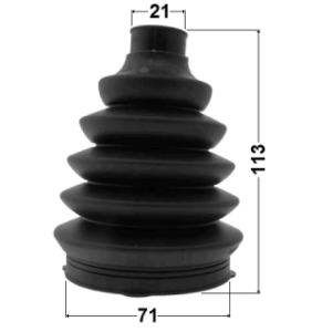 Bellow Kit Drive Shaft - FEBEST 1817PCORD