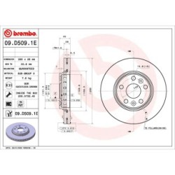 Brake Disc Kit BREMBO KT08036 for RENAULT KANGOO