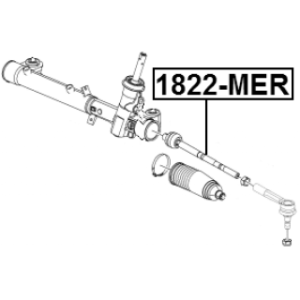 Inner Tie Rod - FEBEST 1822MER