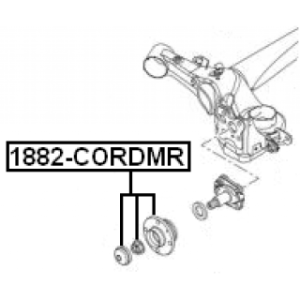 Wheel Hub - FEBEST 1882CORDMR
