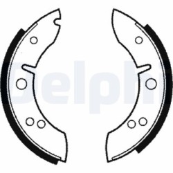 Brake Shoe Set DELPHI LS1001 for MORRIS MINOR OE 75242528