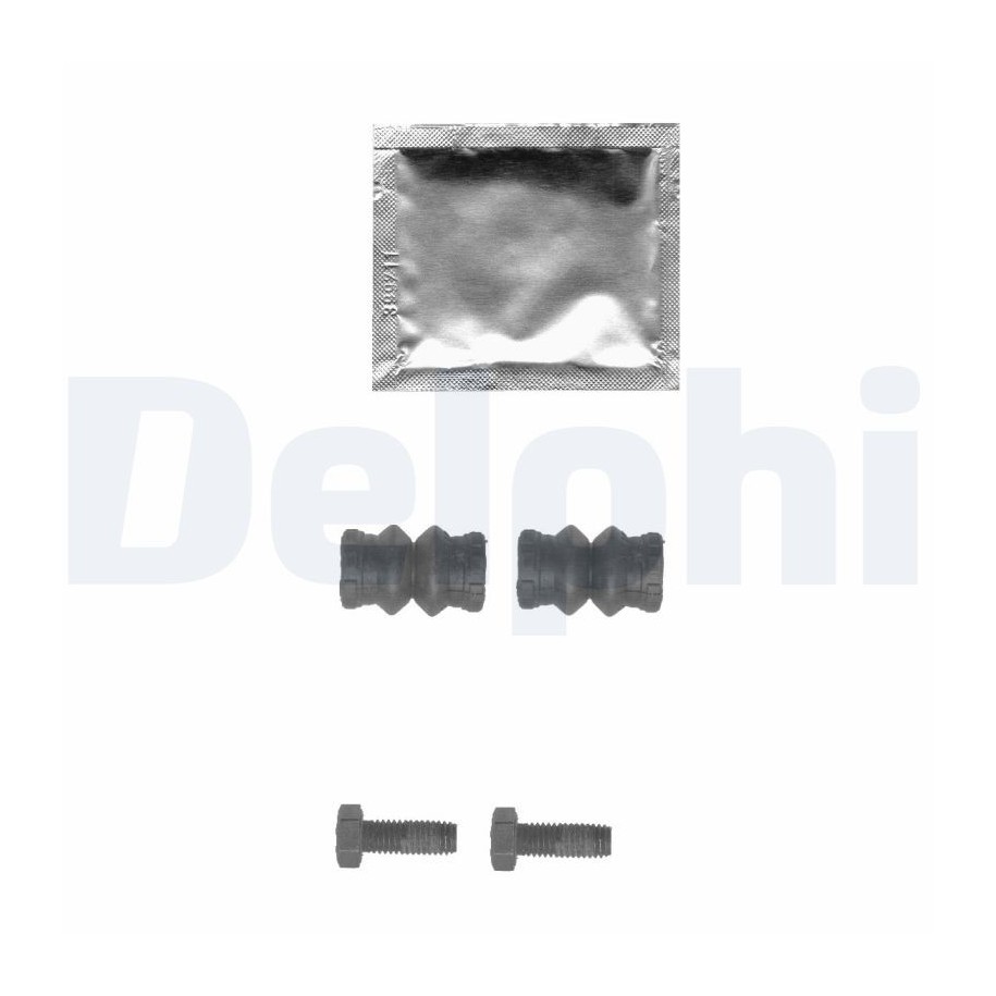 Brake Disc Pad Accessory Kit DELPHI LX0327 for AUDI
