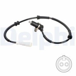 Abs Wheel Speed Sensor DELPHI SS20826 for RENAULT KANGOO OE 7700301311