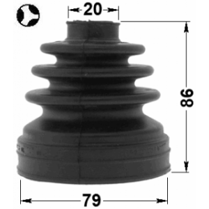 Bellow Drive Shaft - FEBEST 1915X3T