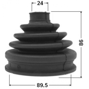 Bellow Drive Shaft - FEBEST 1917E53