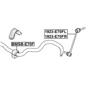 Link Coupling Rod Stabiliser Bar - FEBEST 1923E70FL