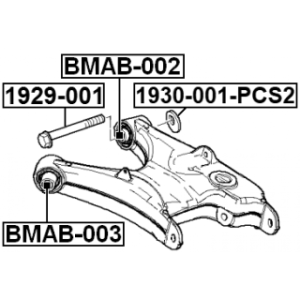 Camber Correction Screw - FEBEST 1929001