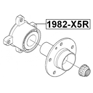 Wheel Hub - FEBEST 1982X5R