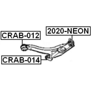 Ball Joint - FEBEST 2020NEON