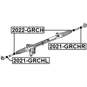 Tie Rod End - FEBEST 2021GRCHL