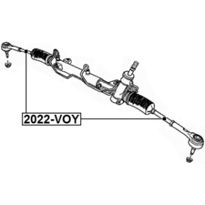 Inner Tie Rod - FEBEST 2022VOY