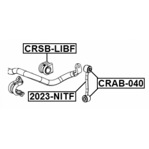 Link Coupling Rod Stabiliser Bar - FEBEST 2023NITF