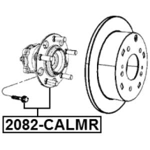 Wheel Hub - FEBEST 2082CALMR
