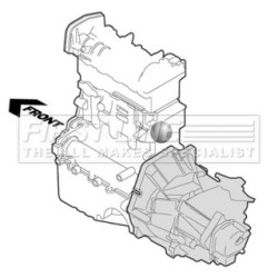 Engine Mount FIRST LINE FEM4039 for MERCEDES