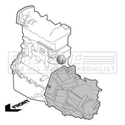 Engine Mount FIRST LINE FEM4107 for VAUXHALL CORSA