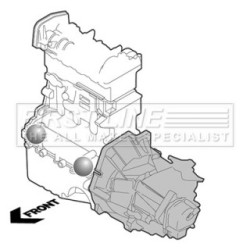 Engine Mount FIRST LINE FEM4204 for MERCEDES A-CLASS