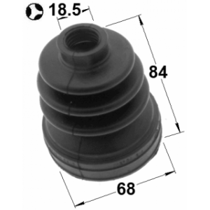 Bellow Drive Shaft - FEBEST 2115CBKT
