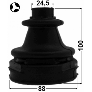 Bellow Drive Shaft - FEBEST 2115GELHT