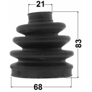 Bellow Drive Shaft - FEBEST 2117CBK
