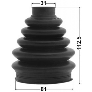 Bellow Drive Shaft - FEBEST 2117PCA216