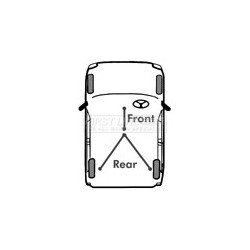 Handbrake Cable FIRST LINE FKB1356 for LDV OE AAR2398