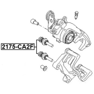 Repair Kit Brake Caliper - FEBEST 2175CA2F