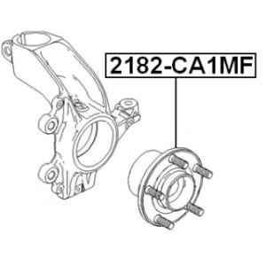 Wheel Hub - FEBEST 2182CA1MF