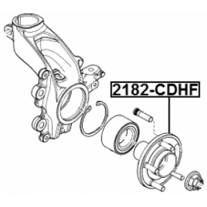 Wheel Hub - FEBEST 2182CDHF