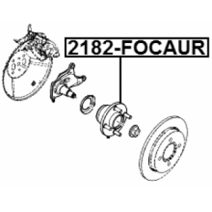 Wheel Hub - FEBEST 2182FOCAUR
