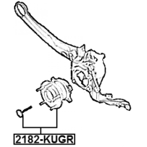 Wheel Hub - FEBEST 2182KUGR