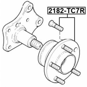 Wheel Hub - FEBEST 2182TC7R