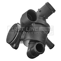 Coolant Thermostat FIRST LINE FTK244 for AUDI