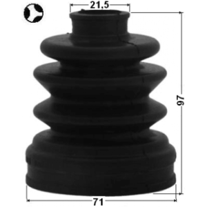 Bellow Drive Shaft - FEBEST 2215SORR