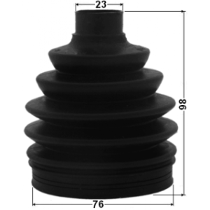 Bellow Kit Drive Shaft - FEBEST 2217PSORR
