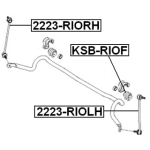 Link Coupling Rod Stabiliser Bar - FEBEST 2223RIOLH