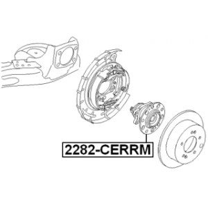 Wheel Hub - FEBEST 2282CERRM