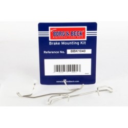 Brake Disc Pad Accessory Kit BORG & BECK BBK1040 for AUDI &more..