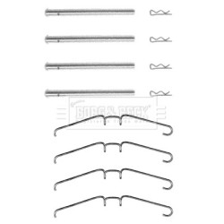 Brake Disc Pad Accessory Kit BORG & BECK BBK1069 for DAIMLER &more..
