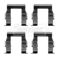 Brake Disc Pad Accessory Kit BORG & BECK BBK1095 for CITROEN &more..