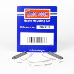 Brake Disc Pad Accessory Kit BORG & BECK BBK1122 for CITROEN &more..
