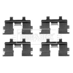 Brake Disc Pad Accessory Kit BORG & BECK BBK1142 for NISSAN &more..
