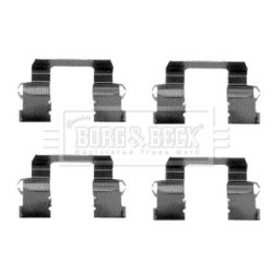 Brake Disc Pad Accessory Kit BORG & BECK BBK1144 for SUBARU MV