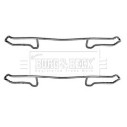 Brake Disc Pad Accessory Kit BORG & BECK BBK1179 for DAEWOO &more..