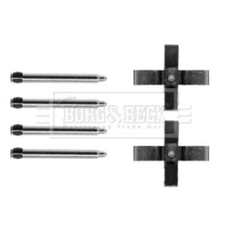 Brake Disc Pad Accessory Kit BORG & BECK BBK1200 for VAUXHALL &more..