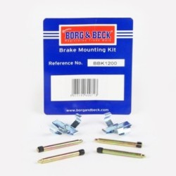 Brake Disc Pad Accessory Kit BORG & BECK BBK1200 for VAUXHALL &more..